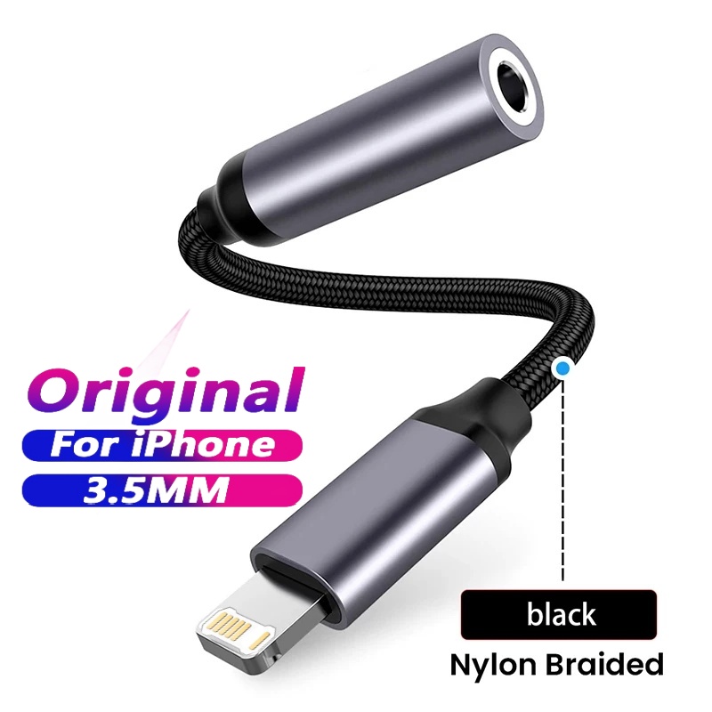 Wired Earphone Lightning - 3,5 мм разъем AUX-кабель 8-контактный интерфейс