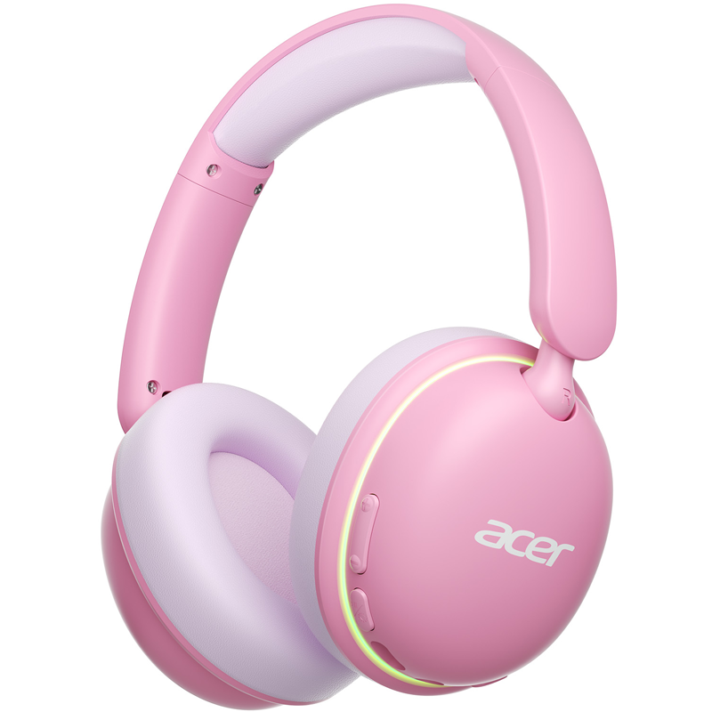 Wired Earphone Lightning - Детские Bluetooth 6.0 наушники Acer, накладные,