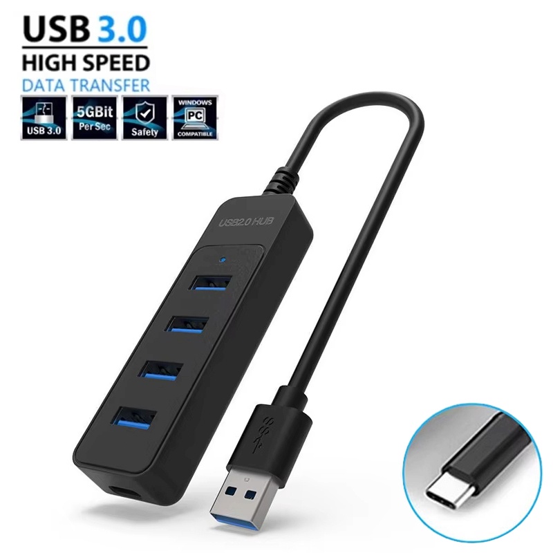 Usb Hub Type C - USB 3.0 хаб с 4 портами,