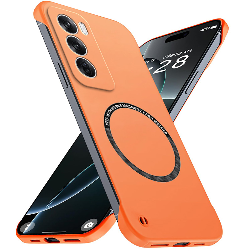 Oppo Reno 12 - Магнитный тонкий чехол для OPPO Reno