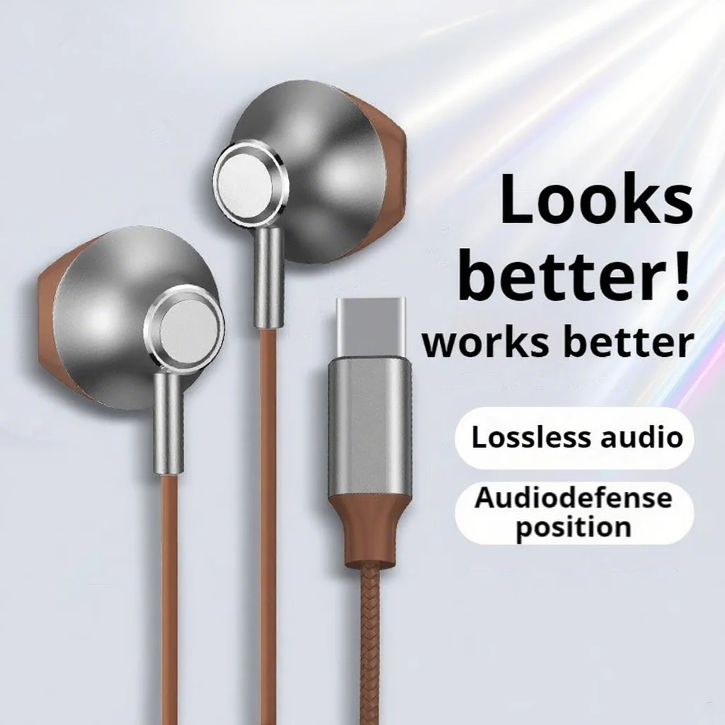 Wired Earphone Lightning - Наушники 6D Surround Bass с проводным