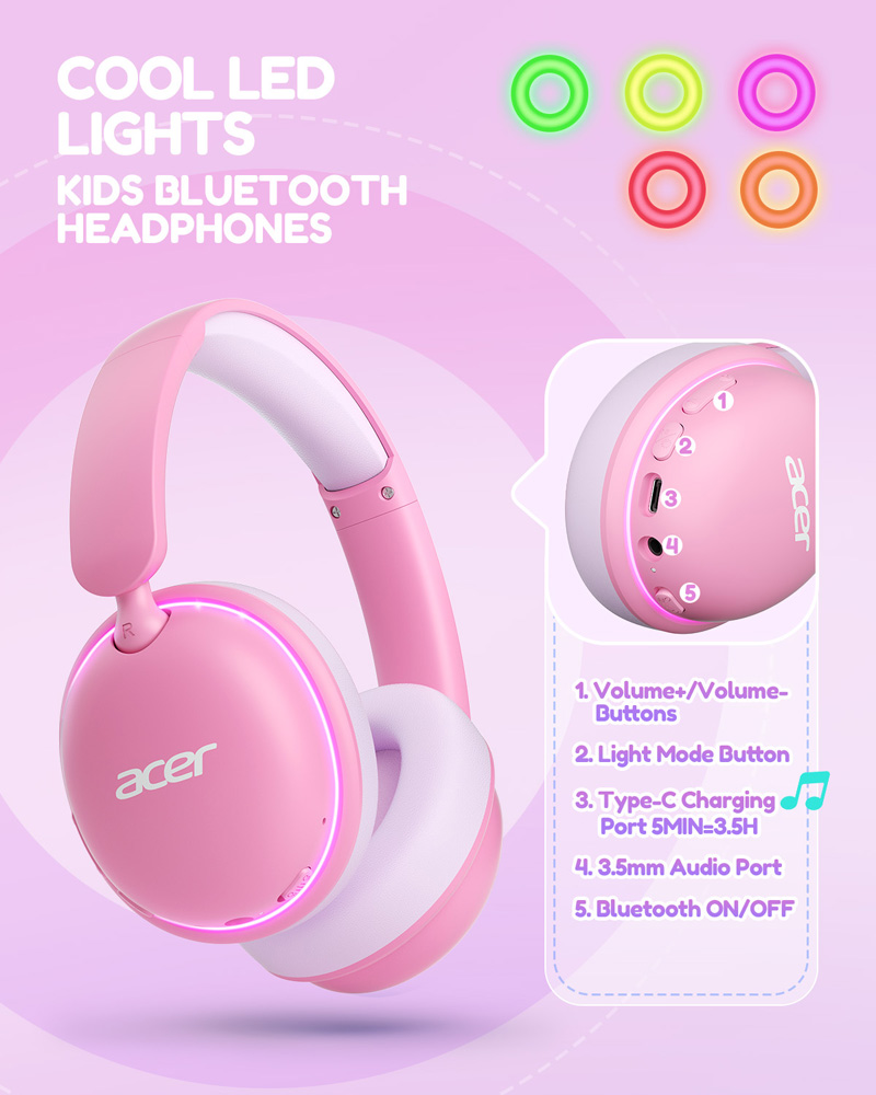 Детские Bluetooth 6.0 наушники – обзор и цена Wired Earphone Lightning