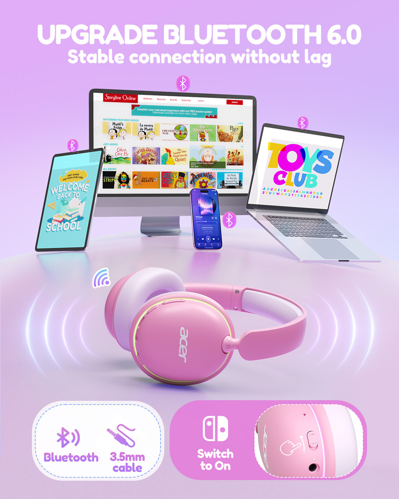 Детские Bluetooth 6.0 наушники – обзор и цена Wired Earphone Lightning
