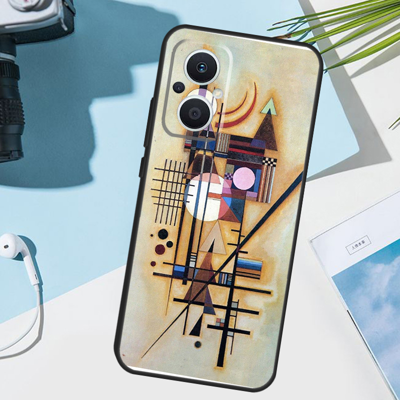 Абстрактный чехол Wassily Kand – обзор и цена Oppo Reno 12