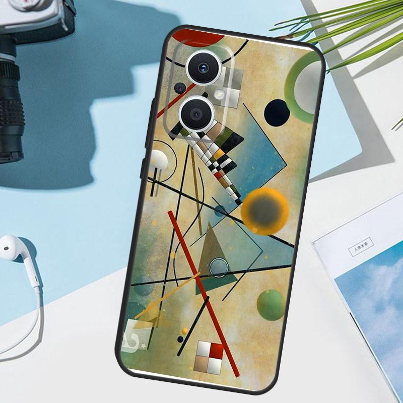 Абстрактный чехол Wassily Kand – обзор и цена Oppo Reno 12