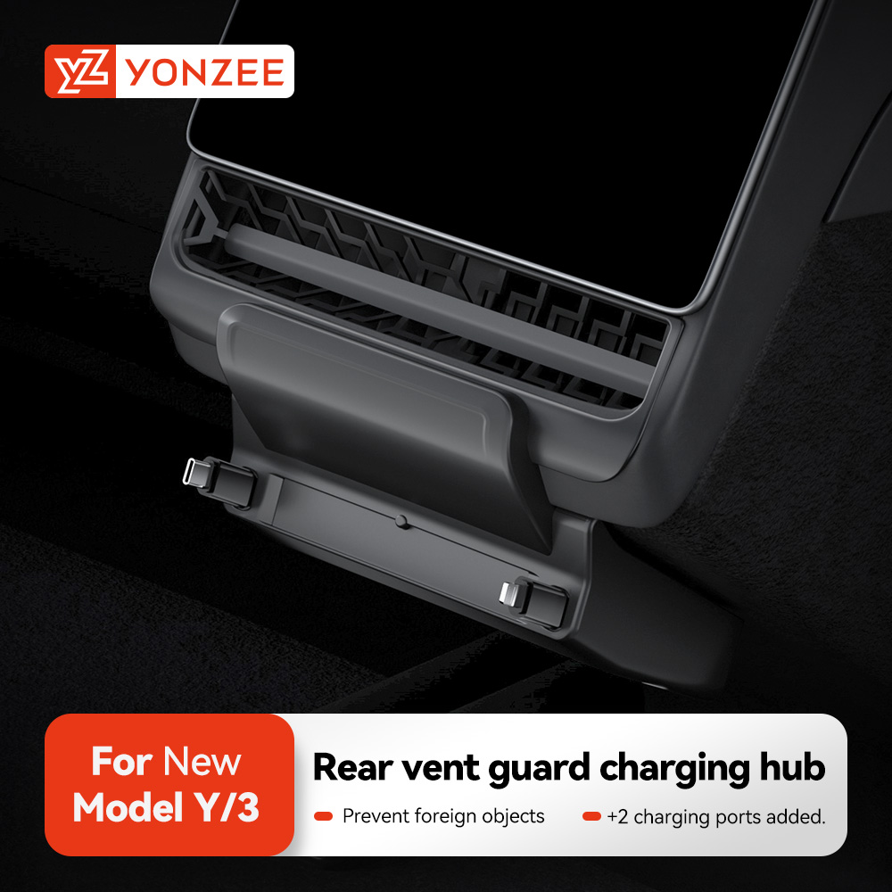YZ для Tesla Model Y Juniper M – обзор и цена Usb Hub Type C