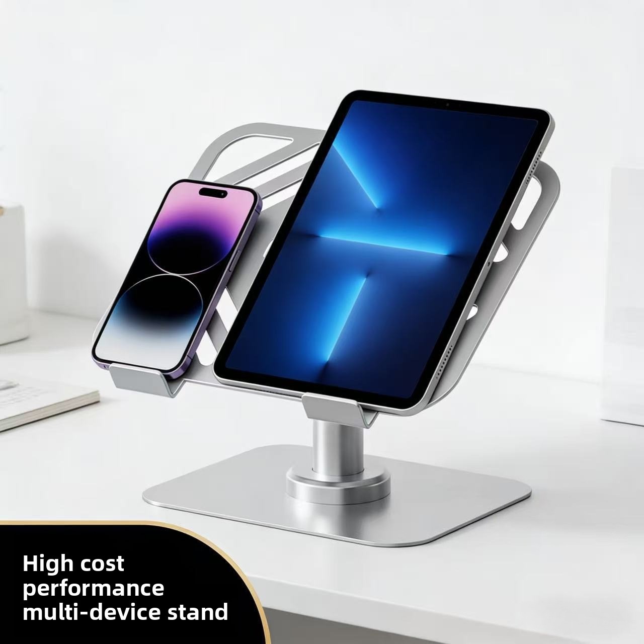 Регулируемая по высоте 360 °   – обзор и цена Cooling Stand Tablet