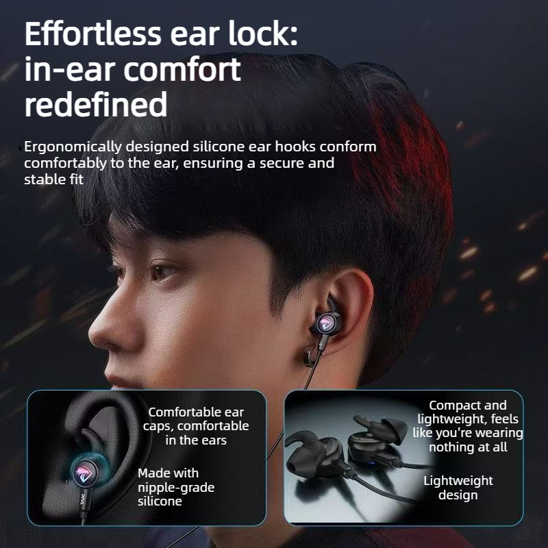 Игровые проводные наушники PIV – обзор и цена Wired Earphone Lightning