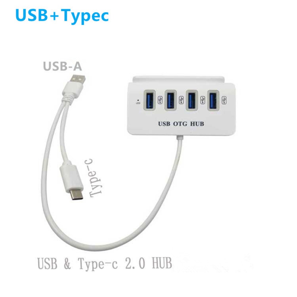 OTG-хаб USB OTG HUB USB2.0 4 в – обзор и цена Usb Hub Type C