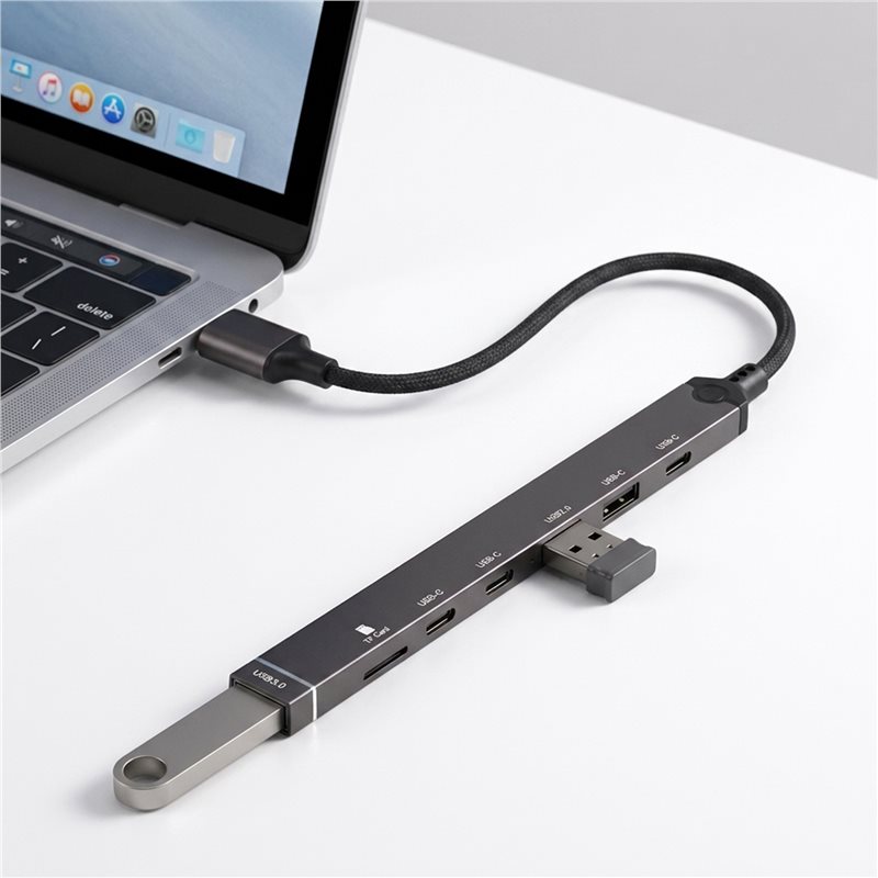 N93НОВИНКА! Док-станция USB+ T – обзор и цена Usb Hub Type C