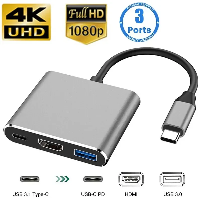 Многопортовый адаптер Type-C 3 – обзор и цена Usb Hub Type C