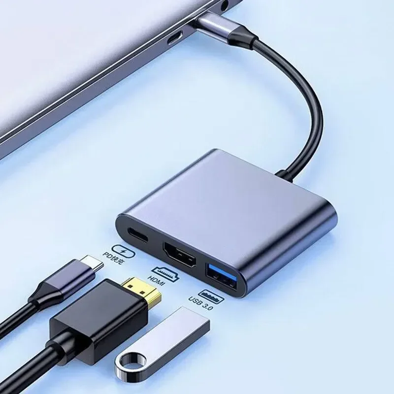 Многопортовый адаптер Type-C 3 – обзор и цена Usb Hub Type C
